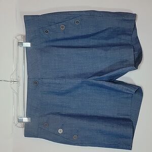 ISAAC MIZRAHI | Denim Shorts